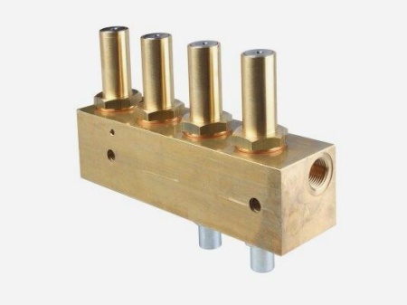 Распределительный блок 3х ступенчатый для горелки Riello, 3003707